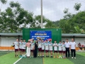 TRƯỜNG THCS LƯƠNG THẾ VINH SÔI NỔI TỔ CHỨC GIẢI BÓNG ĐÁ HỌC SINH CHÀO MỪNG 50 NĂM GIẢI PHÓNG MIỀN NAM THỐNG NHẤT ĐẤT NƯỚC