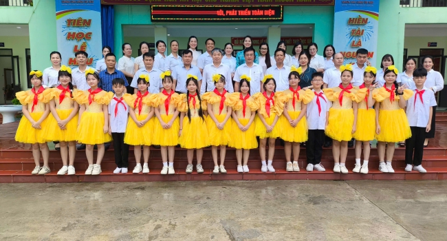 LỄ BÀN GIAO CÔNG TRÌNH TRƯỜNG THCS LƯƠNG THẾ VINH – TẬP ĐOÀN XUÂN THIỆN TÀI TRỢ 30 TỶ ĐỒNG